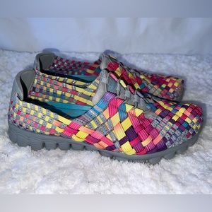 Skechers Stretch Weave Slip On Shoes.